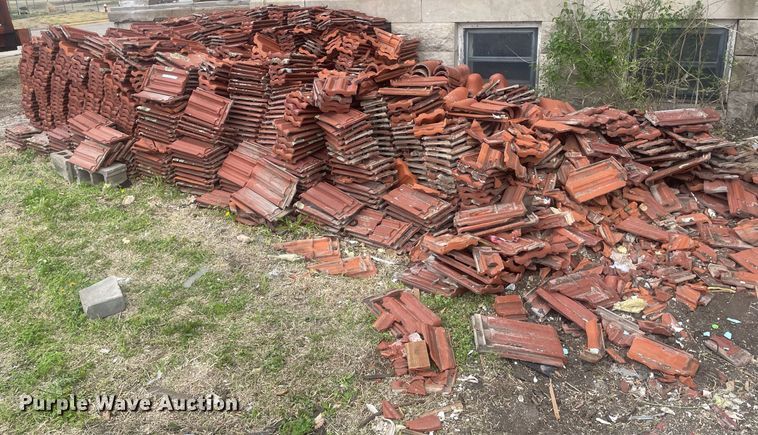 image for item MS9663 Approximately 3,800 square feet of Ludowici roof tile