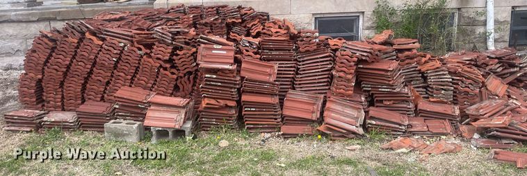 image for item MS9663 Approximately 3,800 square feet of Ludowici roof tile