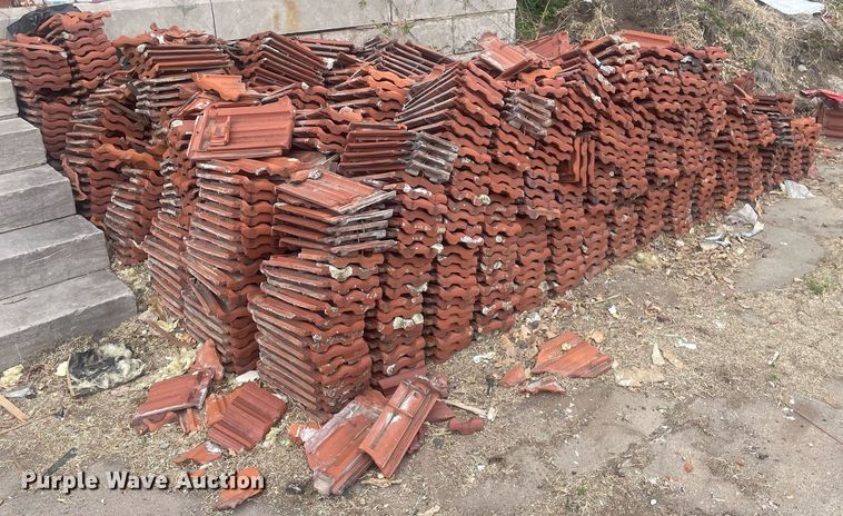 image for item MS9663 Approximately 3,800 square feet of Ludowici roof tile