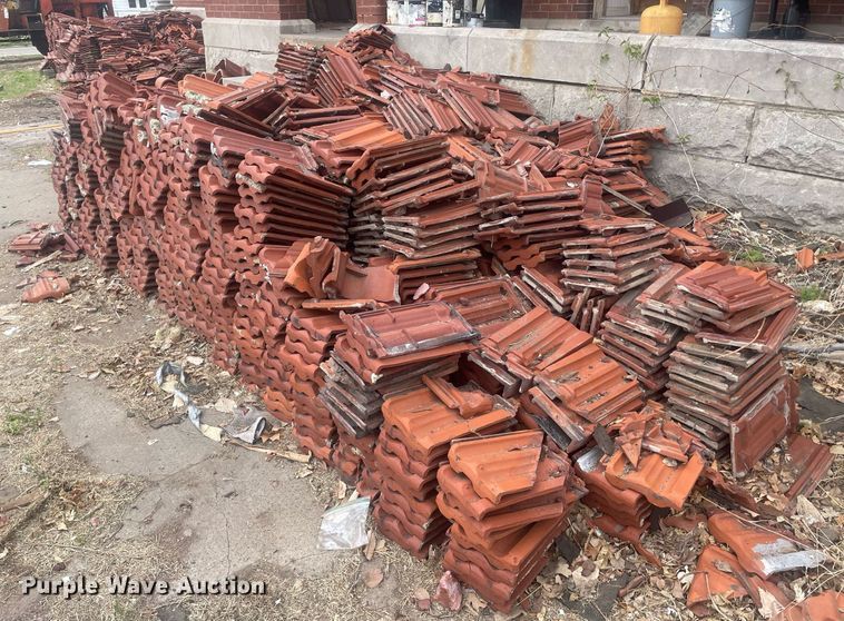 image for item MS9663 Approximately 3,800 square feet of Ludowici roof tile