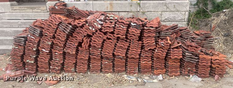 image for item MS9663 Approximately 3,800 square feet of Ludowici roof tile