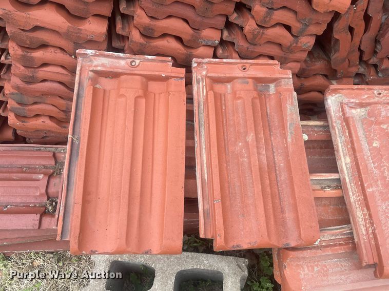 image for item MS9663 Approximately 3,800 square feet of Ludowici roof tile