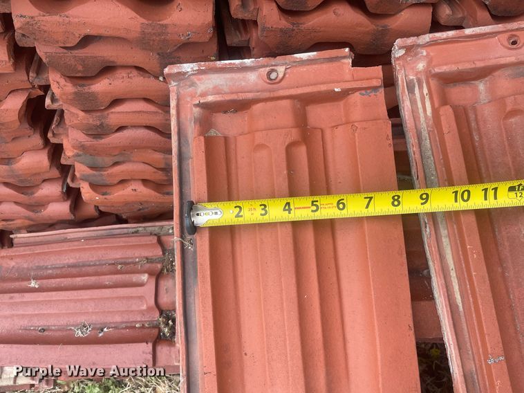 image for item MS9663 Approximately 3,800 square feet of Ludowici roof tile