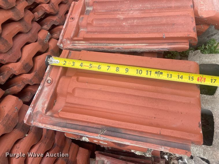 image for item MS9663 Approximately 3,800 square feet of Ludowici roof tile