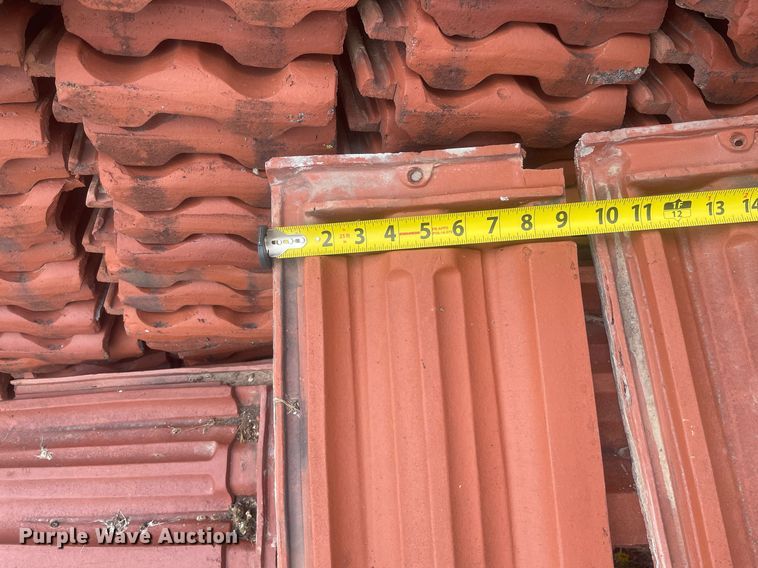 image for item MS9663 Approximately 3,800 square feet of Ludowici roof tile