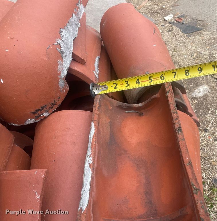 image for item MS9663 Approximately 3,800 square feet of Ludowici roof tile