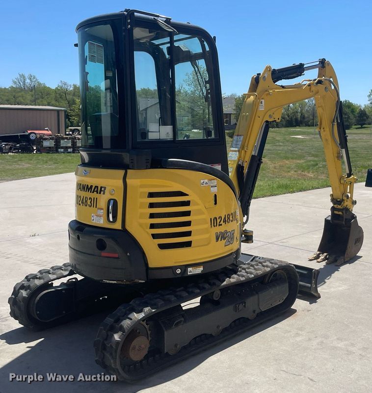 image for item MS9701 Yanmar VIO25-6A  mini excavator