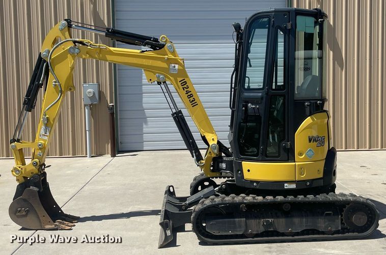 image for item MS9701 Yanmar VIO25-6A  mini excavator