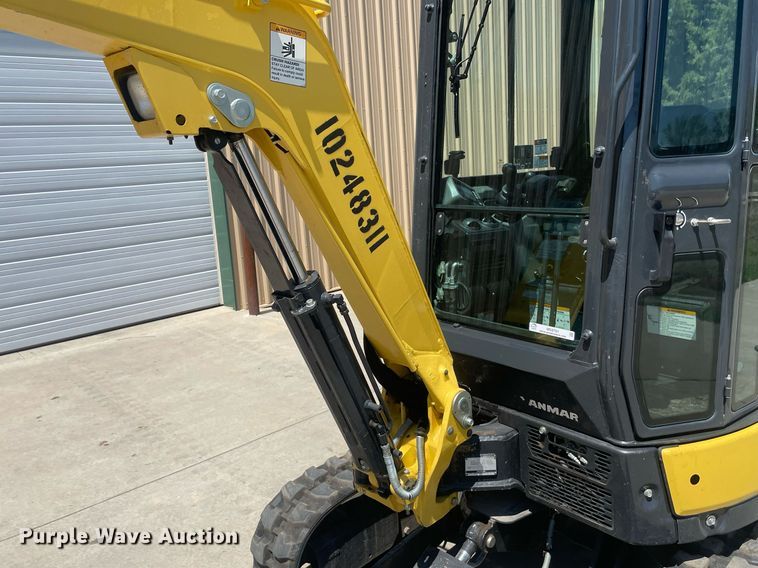image for item MS9701 Yanmar VIO25-6A  mini excavator