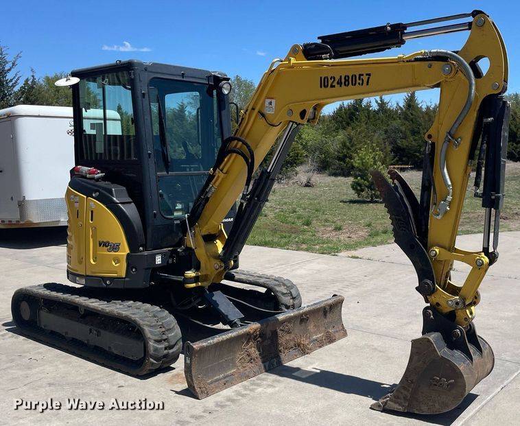 image for item MS9702 Yanmar VIO35-6A  mini excavator
