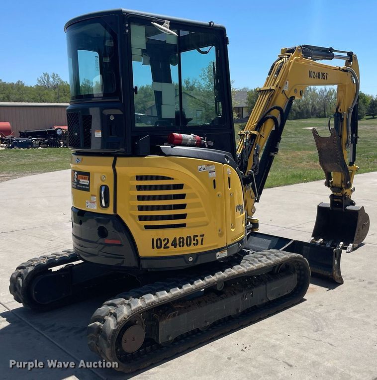 image for item MS9702 Yanmar VIO35-6A  mini excavator