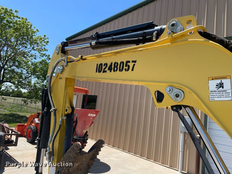 image for item MS9702 Yanmar VIO35-6A  mini excavator