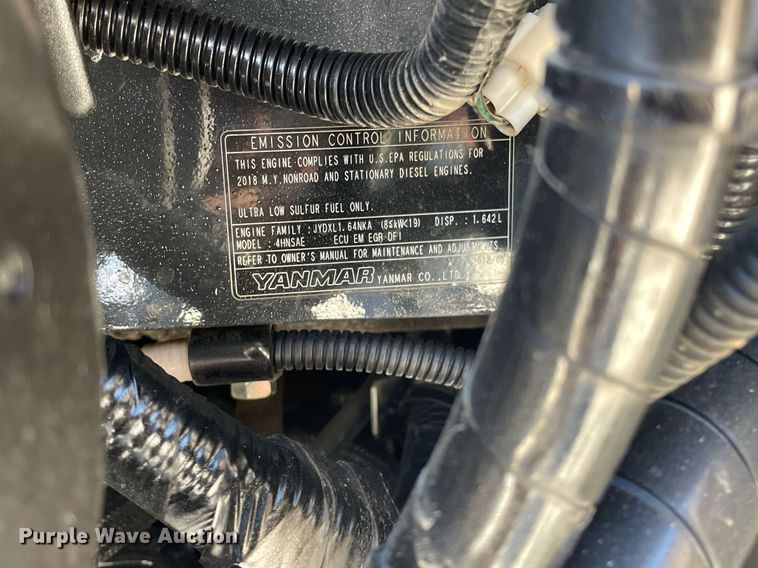 image for item MS9702 Yanmar VIO35-6A  mini excavator