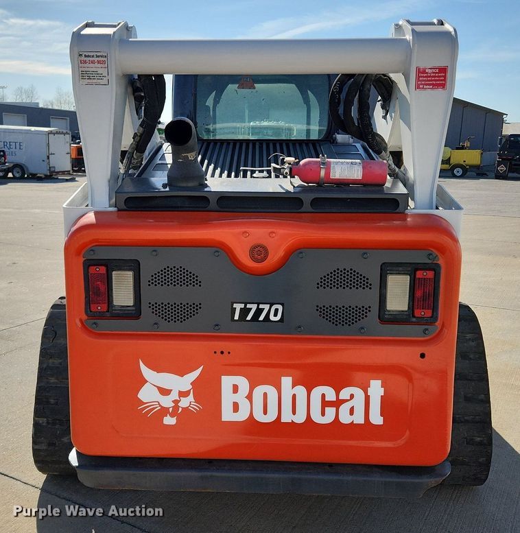 image for item MW9665 2018 Bobcat T770  tracked skid steer loader