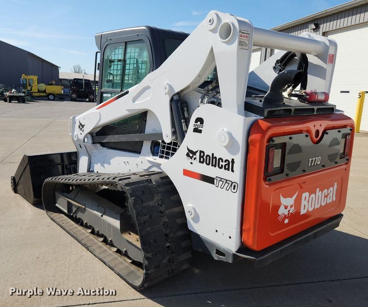 image for item MW9665 2018 Bobcat T770  tracked skid steer loader
