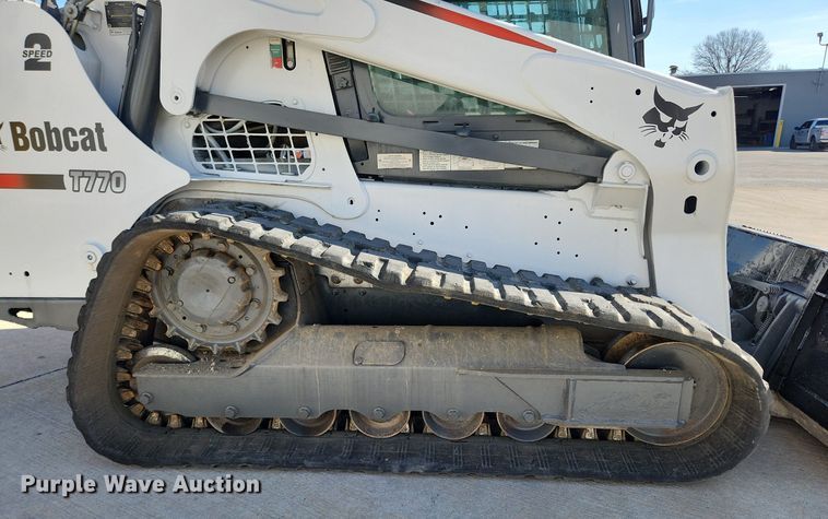 image for item MW9665 2018 Bobcat T770  tracked skid steer loader