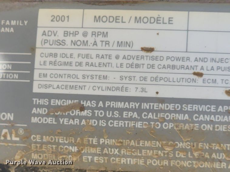 image for item MW9696 2001 Ford F650 Super Duty XL  dump truck