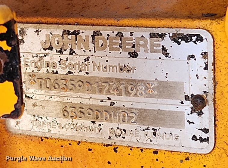 image for item MW9734 1988 John Deere 570B  motor grader