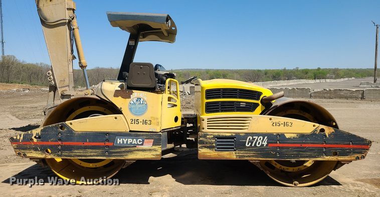 image for item MX9648 Hypac C784  double drum vibratory roller