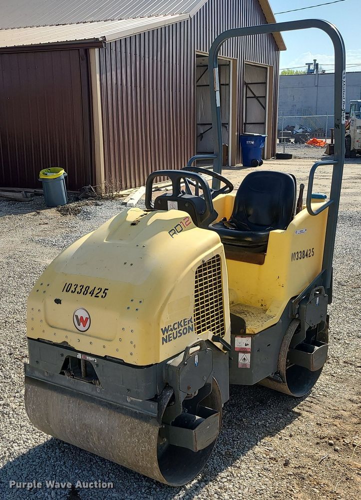 image for item MX9662 2015 Wacker RD12A  double drum vibratory roller