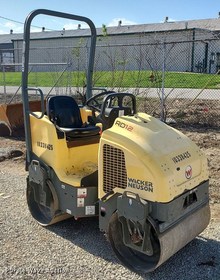 image for item MX9662 2015 Wacker RD12A  double drum vibratory roller