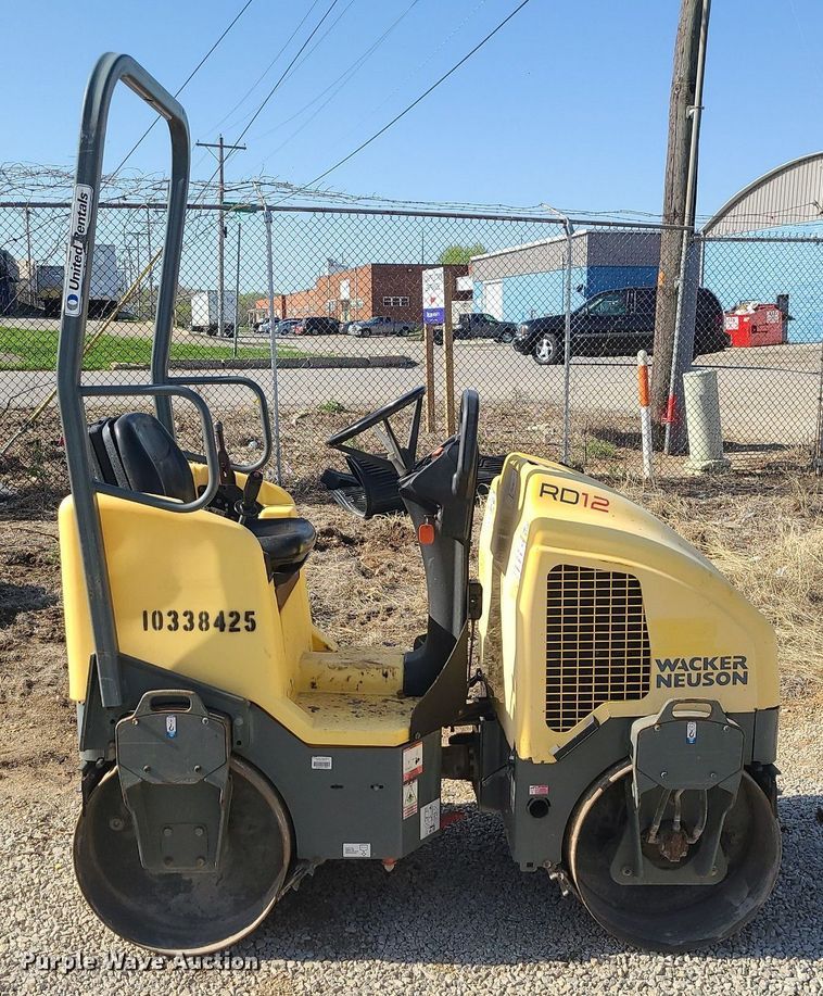 image for item MX9662 2015 Wacker RD12A  double drum vibratory roller