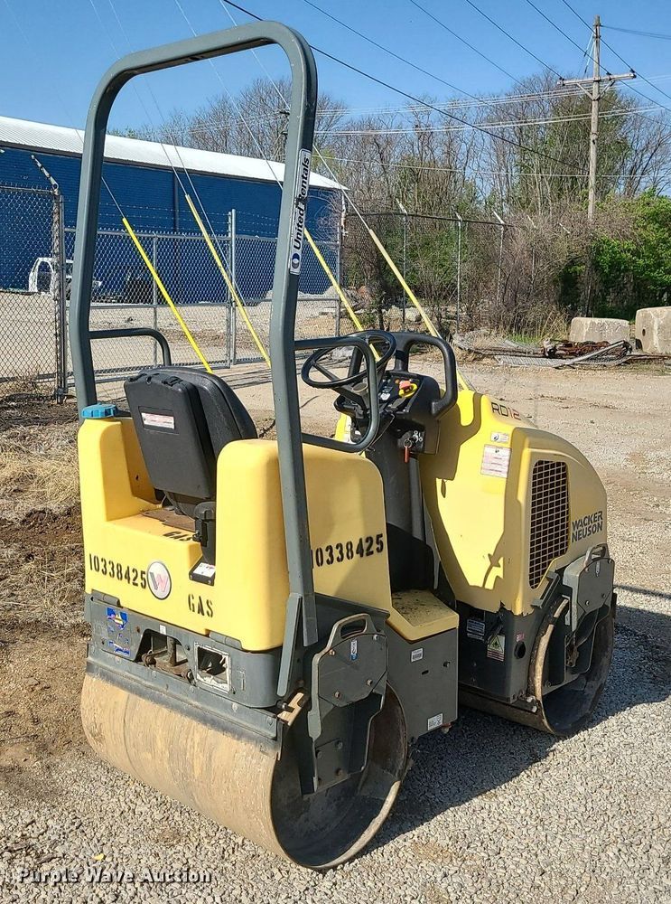 image for item MX9662 2015 Wacker RD12A  double drum vibratory roller