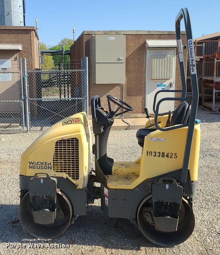 image for item MX9662 2015 Wacker RD12A  double drum vibratory roller