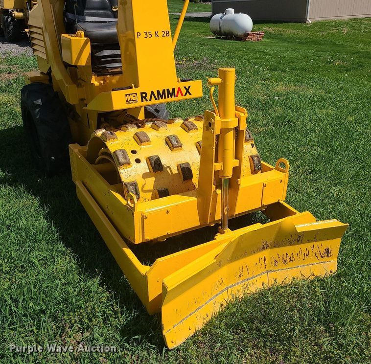 image for item MX9668 2006 Rammax P35K2B  single drum vibratory roller