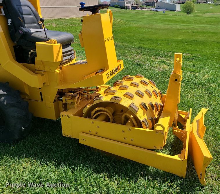image for item MX9668 2006 Rammax P35K2B  single drum vibratory roller