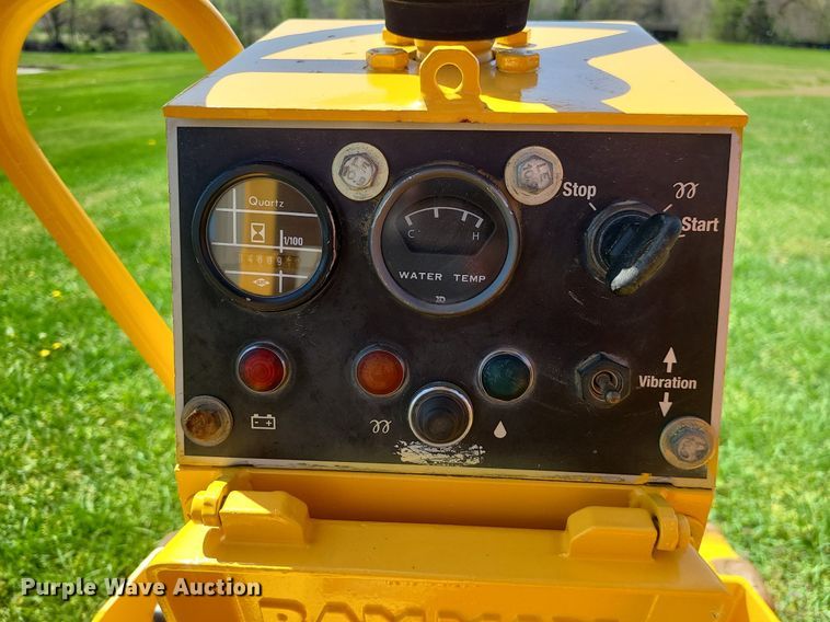 image for item MX9668 2006 Rammax P35K2B  single drum vibratory roller