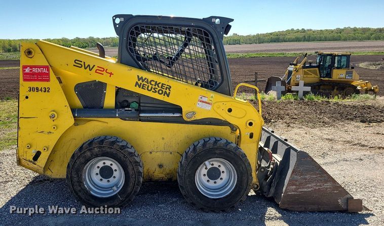 image for item MX9726 Wacker Neuson SW24  skid steer loader