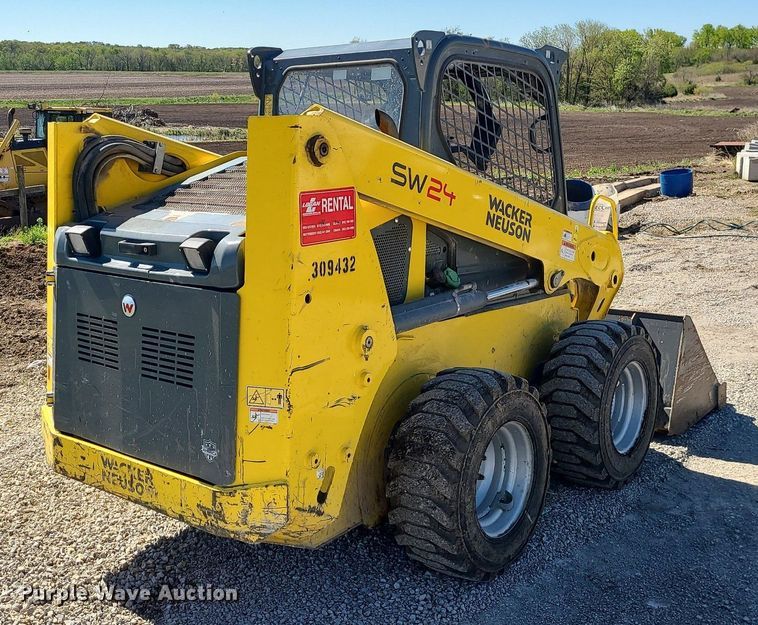 image for item MX9726 Wacker Neuson SW24  skid steer loader