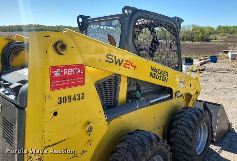 image for item MX9726 Wacker Neuson SW24  skid steer loader