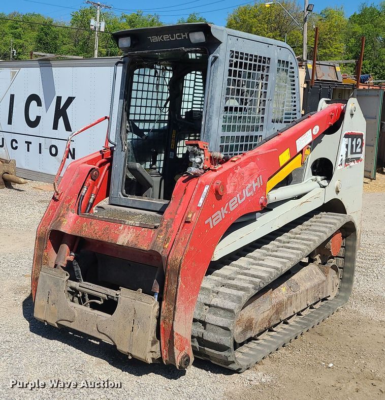 image for item MX9733 2014 Takeuchi TL12  tracked skid steer loader