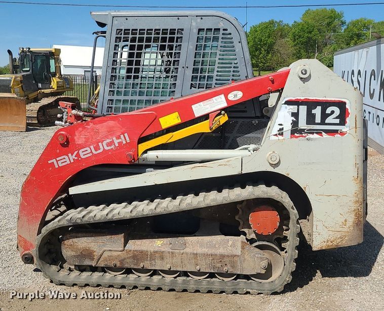 image for item MX9733 2014 Takeuchi TL12  tracked skid steer loader