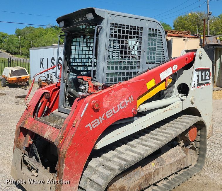 image for item MX9733 2014 Takeuchi TL12  tracked skid steer loader