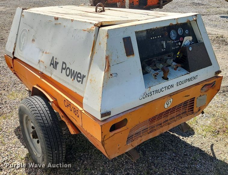 image for item MX9737 1987 CP CPS185  air compressor