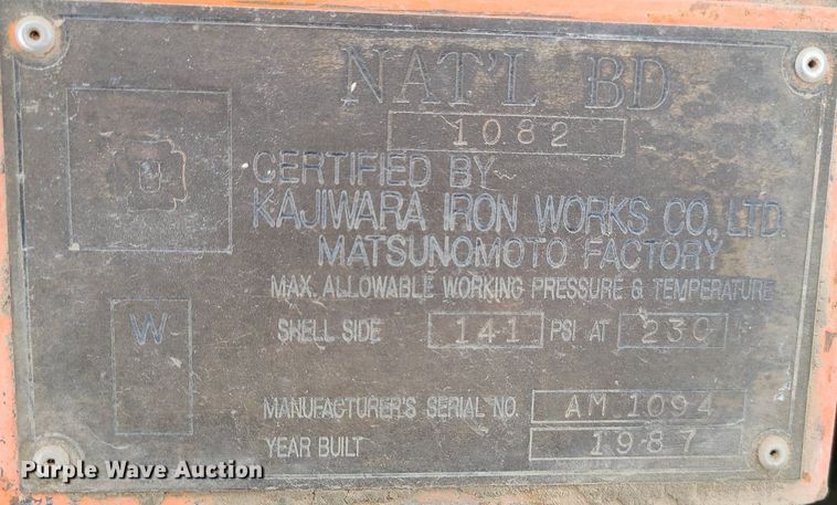 image for item MX9737 1987 CP CPS185  air compressor