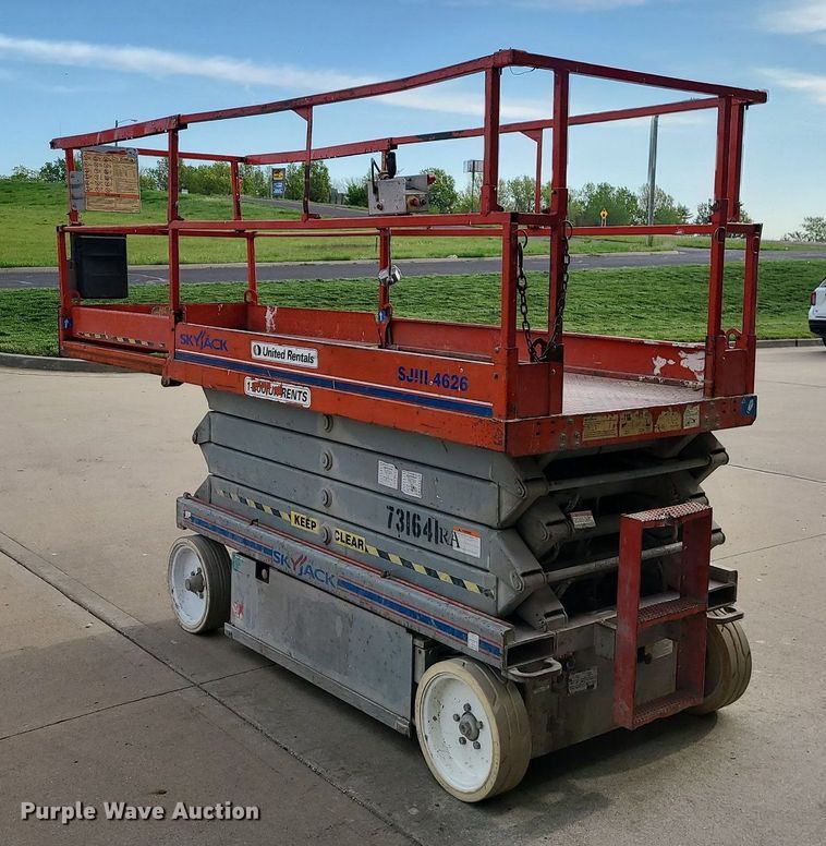 image for item MX9745 2008 Skyjack SJIII 4626  scissor lift