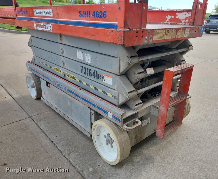 image for item MX9745 2008 Skyjack SJIII 4626  scissor lift