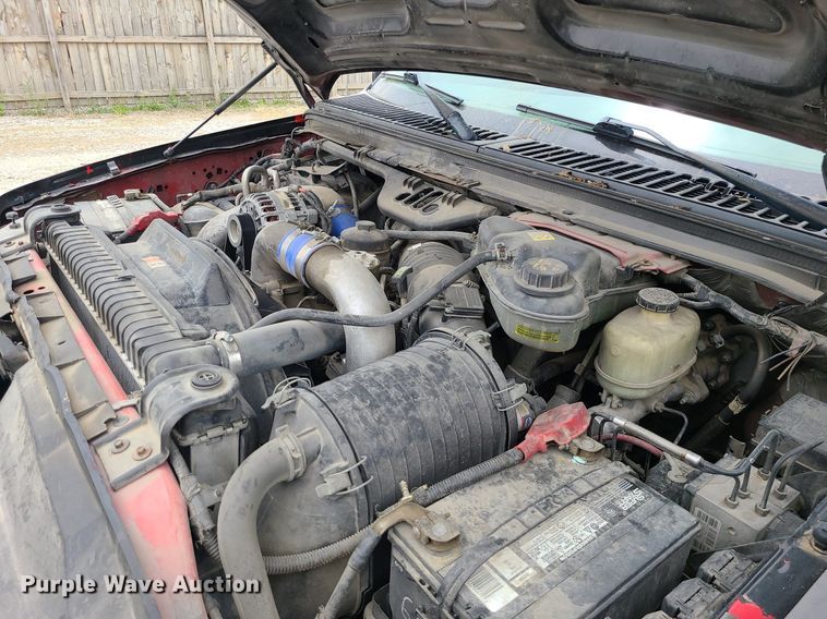 image for item MX9752 2005 Ford F350 Super Duty  dump bed pickup truck