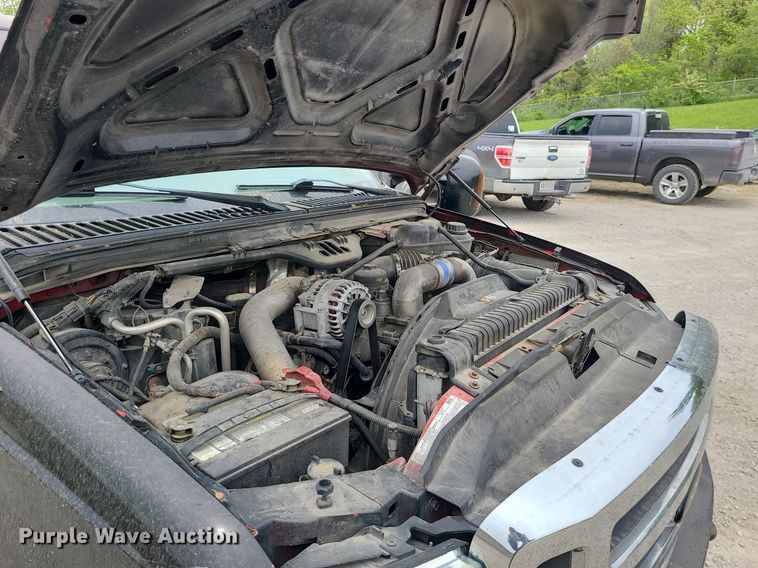 image for item MX9752 2005 Ford F350 Super Duty  dump bed pickup truck