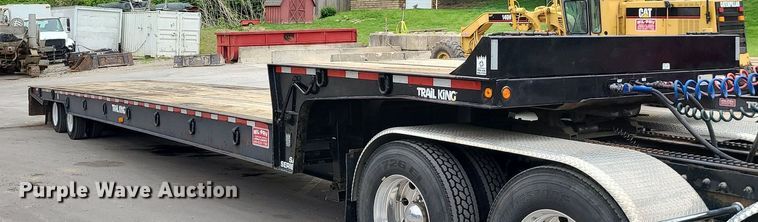 image for item MX9753 2000 Trail King TKS0SA-482  lowboy equipment trailer