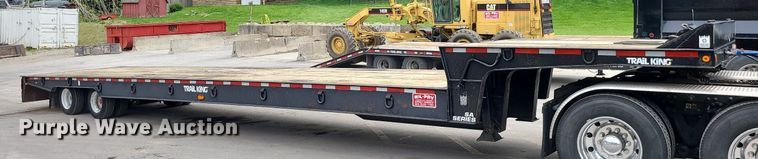 image for item MX9753 2000 Trail King TKS0SA-482  lowboy equipment trailer