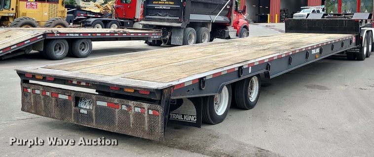 image for item MX9753 2000 Trail King TKS0SA-482  lowboy equipment trailer