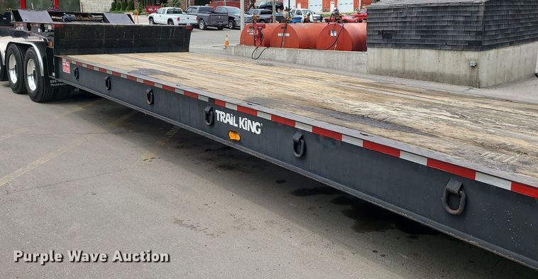 image for item MX9753 2000 Trail King TKS0SA-482  lowboy equipment trailer