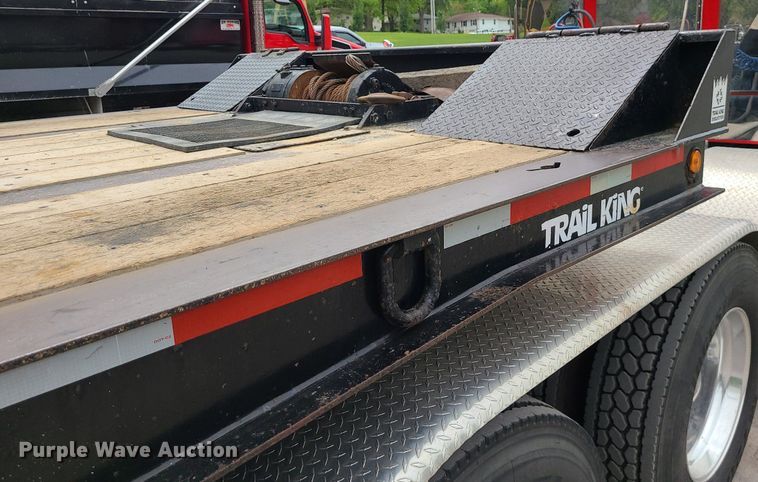 image for item MX9753 2000 Trail King TKS0SA-482  lowboy equipment trailer