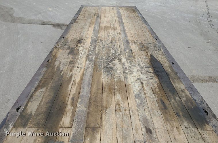 image for item MX9753 2000 Trail King TKS0SA-482  lowboy equipment trailer