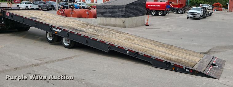image for item MX9753 2000 Trail King TKS0SA-482  lowboy equipment trailer